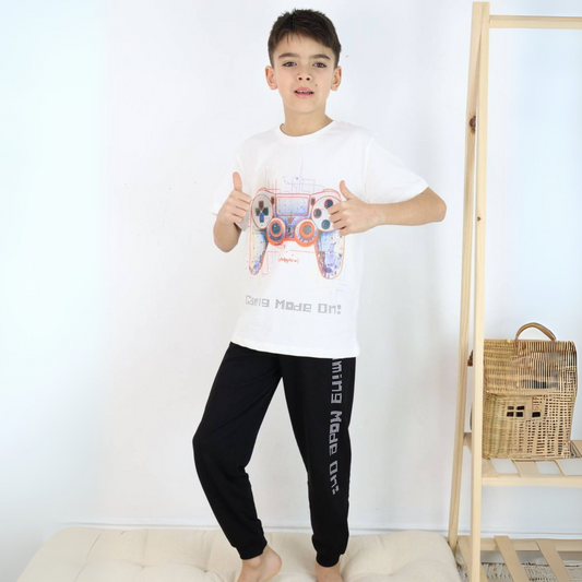 Gamer Boys Pyjama Set-0